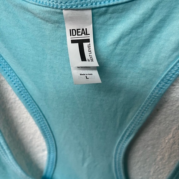 Blue Graphic Tank Top- Nurse Rn - Picture 3 of 4